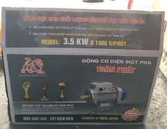 Động cơ điện Motor Toàn phát 5 HP - 3.5 KW - 1500 vòng