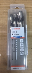 Bộ mũi khoan sắt 5 mũi HSS-G Bosch 2608595077