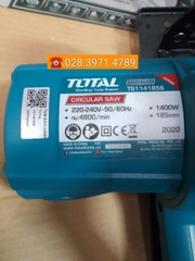 Máy cưa đĩa 1400W TOTAL TS1141856 185mm