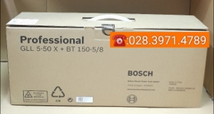 Bộ Máy cân mực laser Bosch GLL 5-50 X PROFESSIONAL + BT 150 5/8