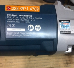 Máy mài góc Bosch GWS 2200-230 PROFESSIONAL