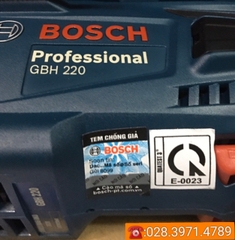 Máy khoan búa Bosch GBH 220 DÙNG MŨI SDS PLUS