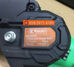 Máy cưa xích mini dùng pin Kazaki Model KZ100CS