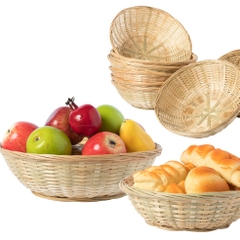 Homeware Bamboo Bread Basket/ Best selling Vietnamese crafts Bamboo Bread Tray