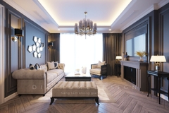 Thiết kế và thi công nội thất căn hộ 90m2 - Chung cư Sunshine City