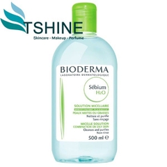Tẩy trang Bioderma Sebium xanh lá 500ml cho da dầu