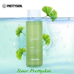 Nước Hoa Hồng Chiết Xuất Rau Má Dành cho Da Dầu Mụn Prettyskin The Pure Jeju Cica 100 Toner 250ml