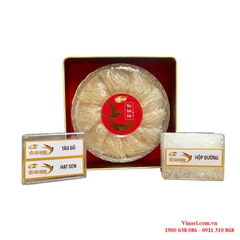 Yến Sào Tinh Chế Đặc Biệt 100gram - Hộp Thiếc Hoàng Kim