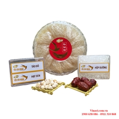 Yến Sào Tinh Chế Đặc Biệt 100gram - Hộp Thiếc Hoàng Kim