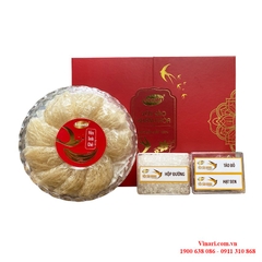 Bộ Qùa Tổ Yến Sào Tinh Chế TC0 : 100g - Bộ Sen Vàng