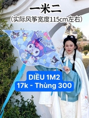 Diều 1m2 Kèm Dây 50m ( Thùng 300 )