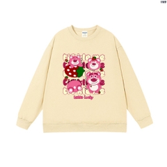 Áo Sweater nữ nỉ bông Gấu Losto lucky 1109 HY KOREA