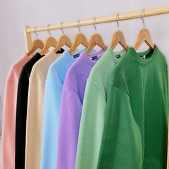 Áo Sweater nam nữ nỉ bông LA Số 90 824 Form Rộng HY KOREA