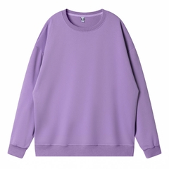 Áo Sweater Form Rộng Trơn Vải Nỉ