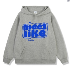 Áo khoác hoodie unisex Vải Nỉ Bông Meet Nike 1083 HY KOREA