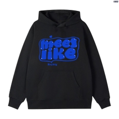 Áo khoác hoodie unisex Vải Nỉ Bông Meet Nike 1083 HY KOREA