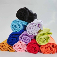 Áo thun tay ngắn unisex vải cotton 75% form rộng thêu HY KOREA essential 20