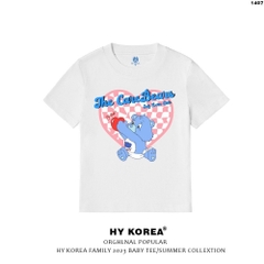 Áo Baby Tee HY KOREA 100% Cotton Care Bears Love 1407