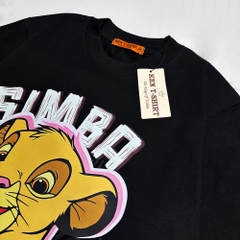 Áo thun tay lỡ HY KOREA Lion King 1444 form rộng tay lỡ nam nữ