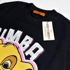 Áo thun tay lỡ HY KOREA Lion King 1444 form rộng tay lỡ nam nữ