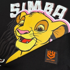 Áo thun tay lỡ HY KOREA Lion King 1444 form rộng tay lỡ nam nữ