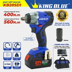 Máy siết bu lông 20V Kingblue KB20SD1