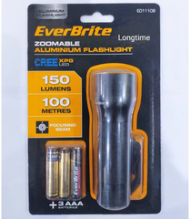 Đèn Pin Vỏ Nhôm Thu Phóng 3C EVERBRITE E011109