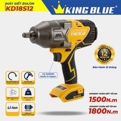 Thân máy bắn bu lông 18V Kingblue KD18S12 (Chân pin Dewalt)