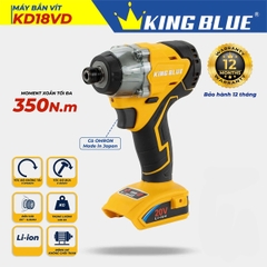 Thân máy bắn bu lông ( có búa ) 18V Kingblue KD18VD