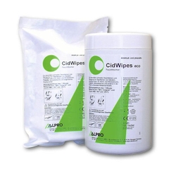 Giấy lau khử khuẩn ít cồn CidWipes eco