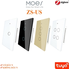 Công tắc cảm ứng Tuya Zigbee hãng MOES