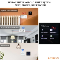 Bộ điều khiển trung tâm Zigbee TUYA, màn hình cảm ứng hãng MOES