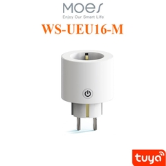 Ổ cắm điện thông minh wifi tuya, chuẩn EU, chính hãng MOES