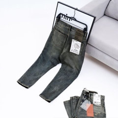 Quần Jeans Slim Cropped Paint