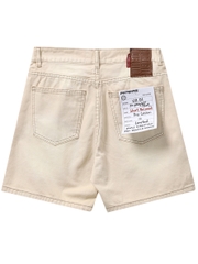 Quần Shorts Jean Relaxed Ruber