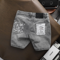 Quần Shorts Jean Straight Fit Cannes