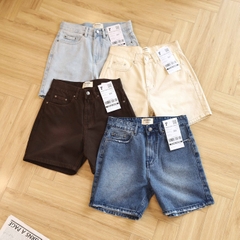 Quần Shorts Jean Relaxed Ruber