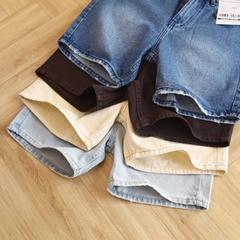 Quần Shorts Jean Relaxed Ruber