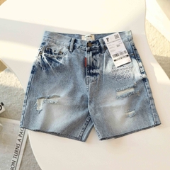 Quần Shorts Jean Relaxed Carbon