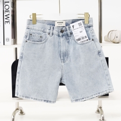 Quần Shorts Jean Relaxed Ruber