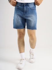 Quần Shorts Jean Relaxed Ruber