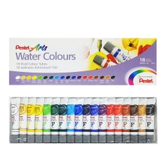 Màu Nước Pentel WFRS-18 (18 Màu) - Dạng Tuýp