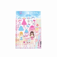 Sticker Barbie