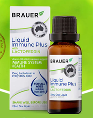 Brauer Liquid Immune Plus with Lactoferrin