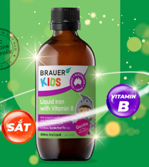 Brauer Kids Liquid Iron with vitamin B