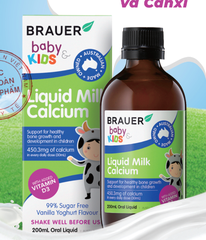 Brauer Baby & Kids Liquid Milk Calcium
