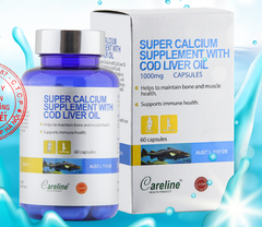 Careline Super Calcium Supplement With Cod Liver Oil