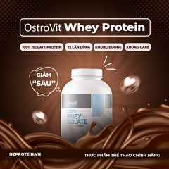 Ostrovit 100% Whey Protein Isolate - Sữa Tăng Cơ Tinh Khiết, Vị Ngon (1.8kg)