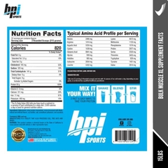 BPI BULK MUSCLE XL MASS GAINER  - SỮA TĂNG CÂN TĂNG CƠ CHẤT LƯỢNG ( 15 LBS)