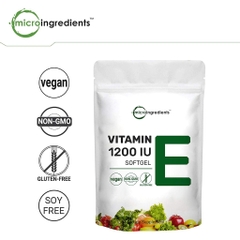 Micro Vitamin E 1200IU (240 viên Softgels)